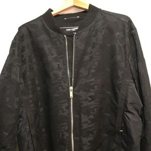 Karl Lagerfeld Jacquard Bomber Jacket